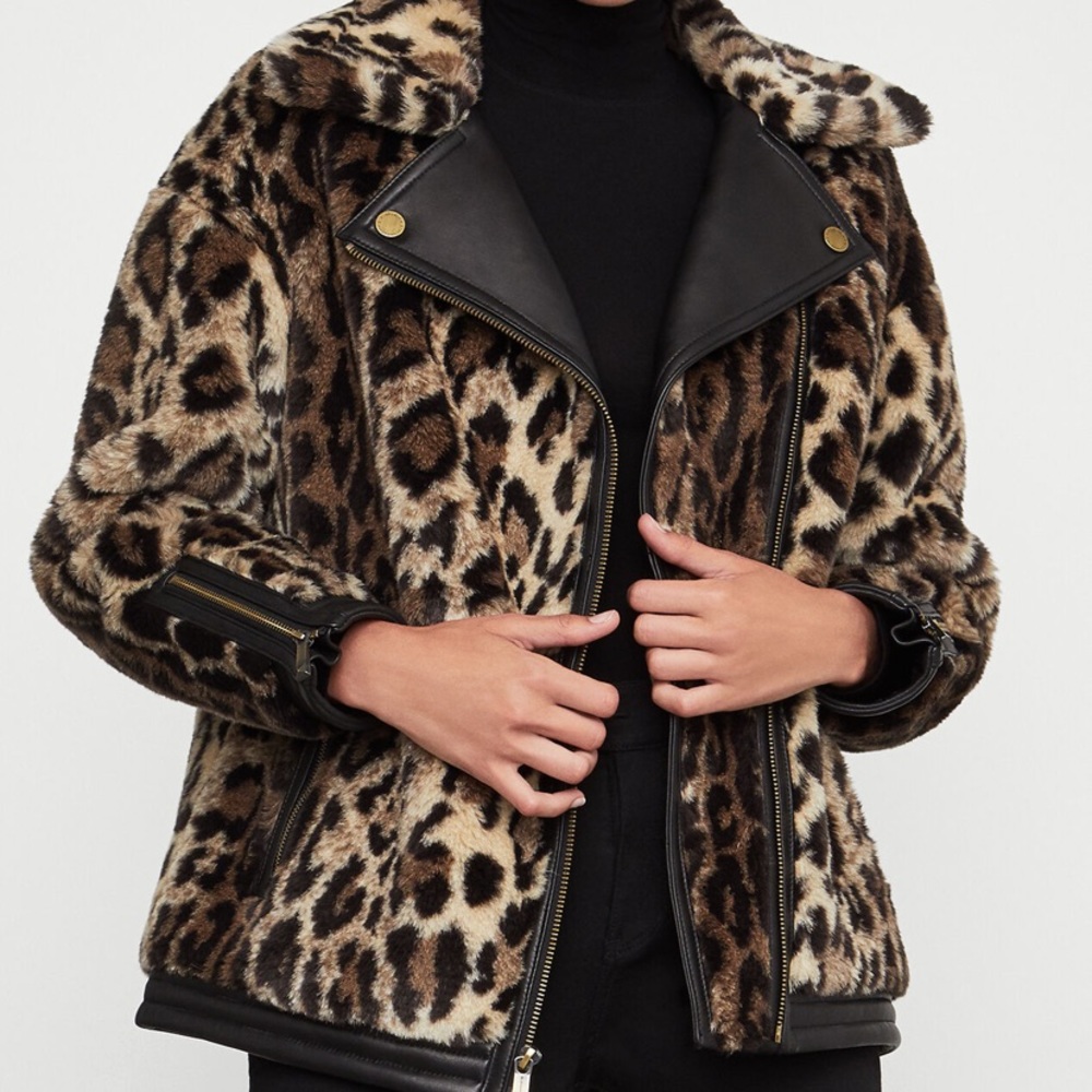 Faux Fur BCBG Coat!